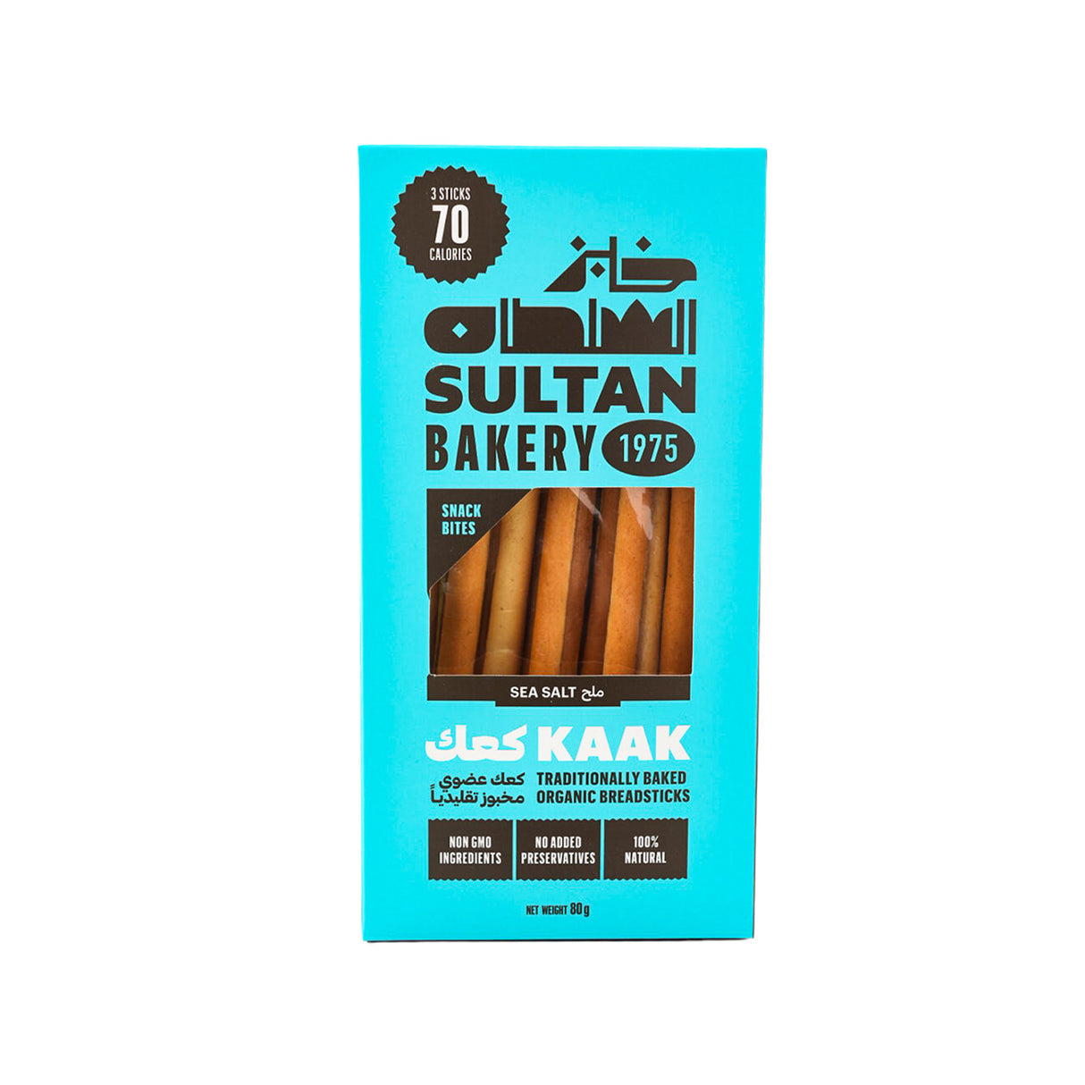 Kaak Breadsticks Sea Salt