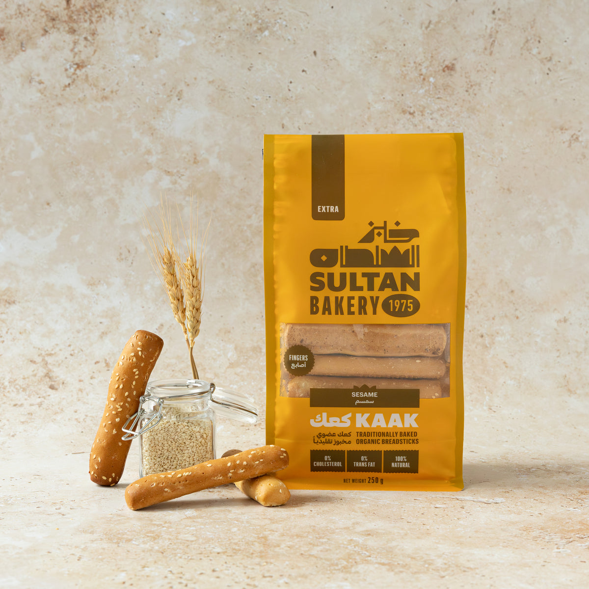 Kaak Fingers Sesame 250g