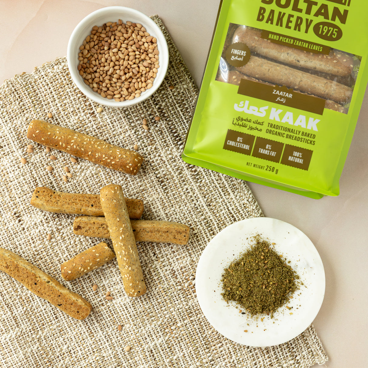 Kaak Fingers Zaatar 250g