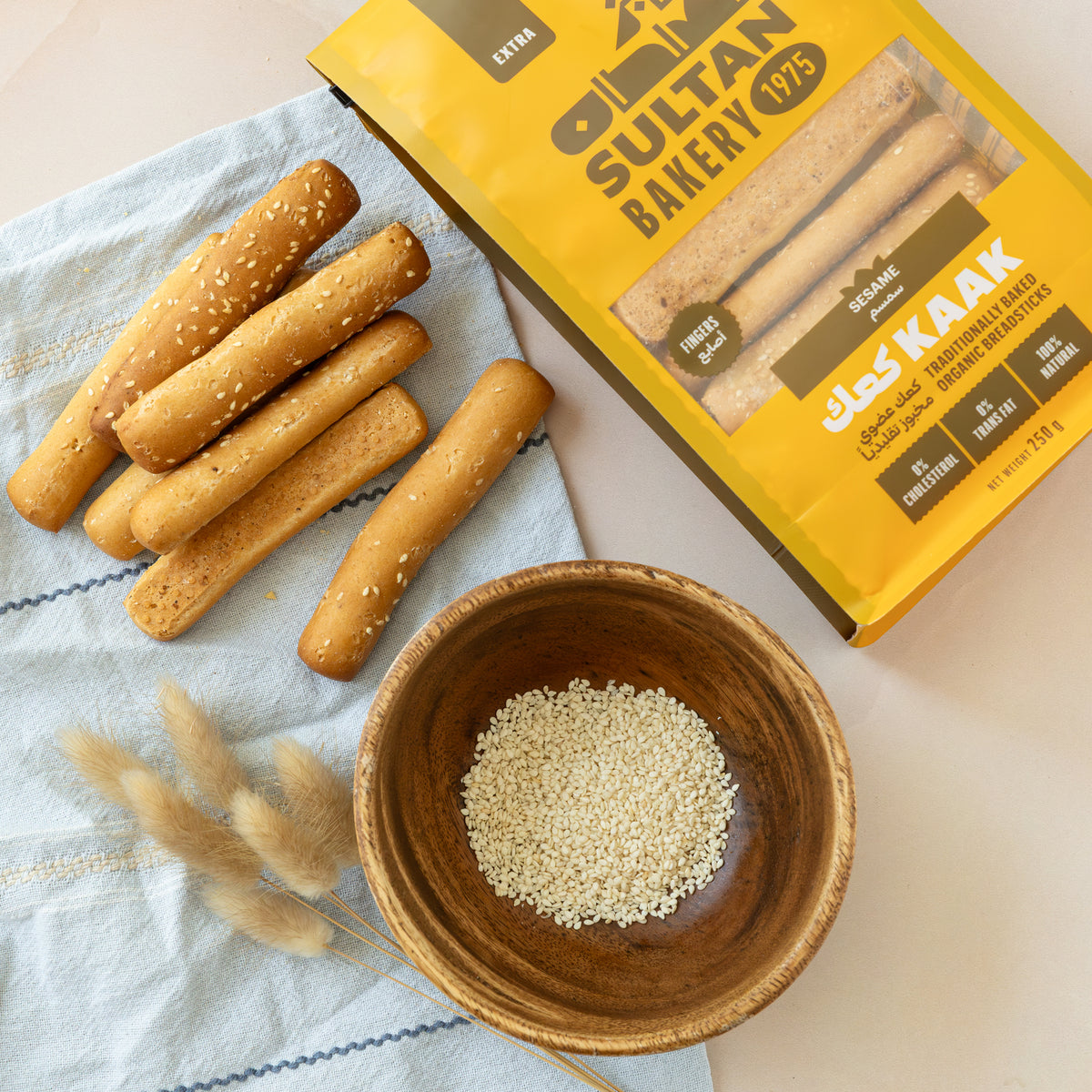 Kaak Fingers Sesame 250g